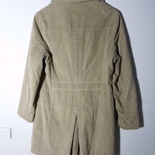 Massimo Dutti women's corduroy coat beige like new size 32