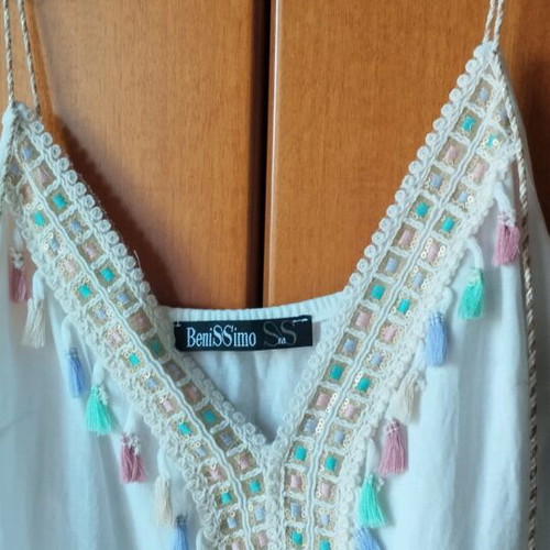 Bellissima summer kaftan like new, beige, size M