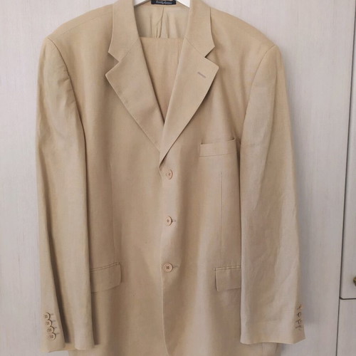 Bertolucci linen suit used, men's