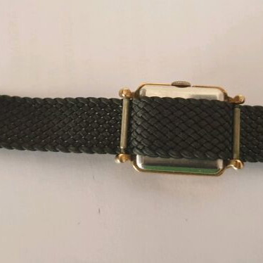 Venus Honey-Comb 19 Rubis Ladies wristwatch, square dial