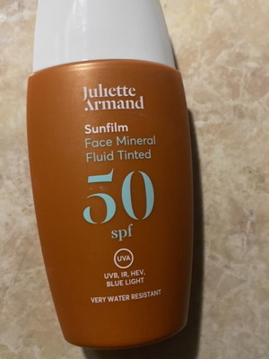Juliette Armand Sunfilm Face Mineral Fluid Tinted SPF 50