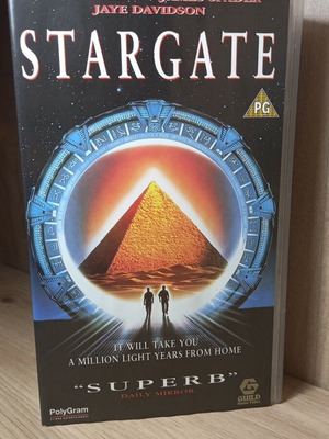 Stargate VHS videotape, English, no subtitles