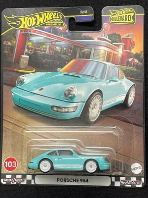 Hotwheels 2024 Premium Boulevard #103 Porsche 964 καινούργιο