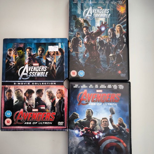 Avengers Assemble 2-Movie Collection DVD like new