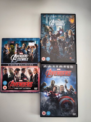 Avengers Assemble 2-Movie Collection DVD like new