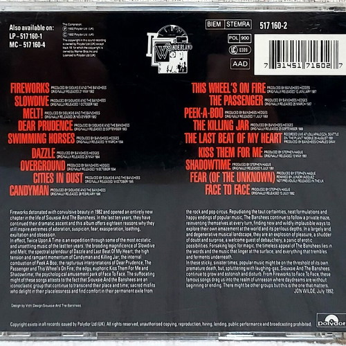 Siouxsie And The Banshees Twice Upon A Time - The Singles CD used