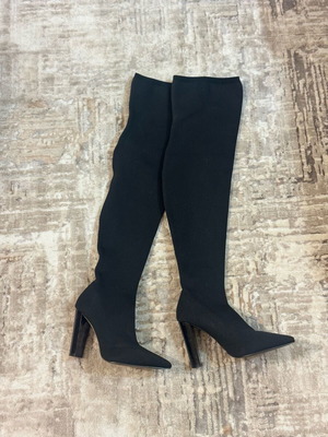 Asos over the knee boots black, new, size 39