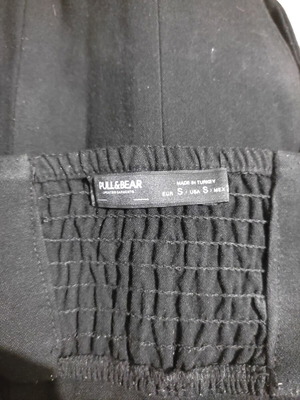 Pull & Bear black bustier like new, size S