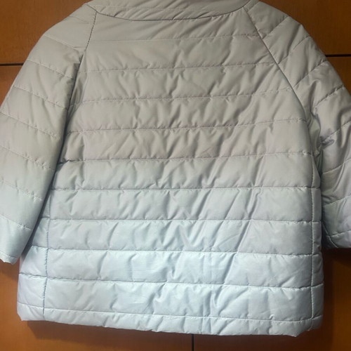 Quilted women's jacket like new, gray, size S