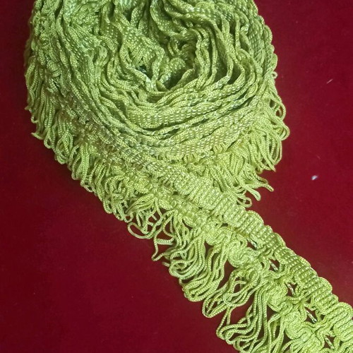Fringe new 5 meters gold for decoration
