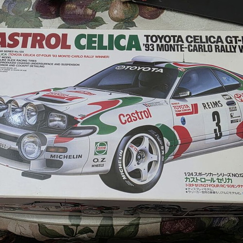 Tamiya Model Kit Toyota Celica GT-Four 1993 New