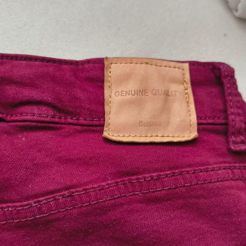 High-waisted red pants Bershka like new, size 36
