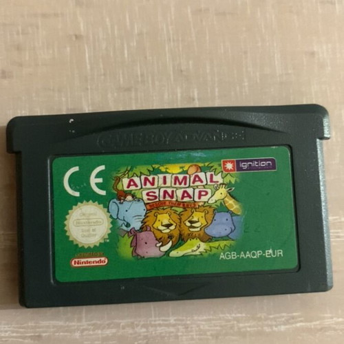 Animal Snap Game Boy game cartridge like new, puzzle