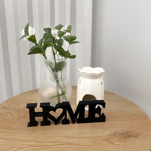 Home decorative table piece new in white or black