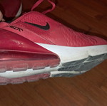 Nike Air Max 270 like new, impressive black and red sneakers