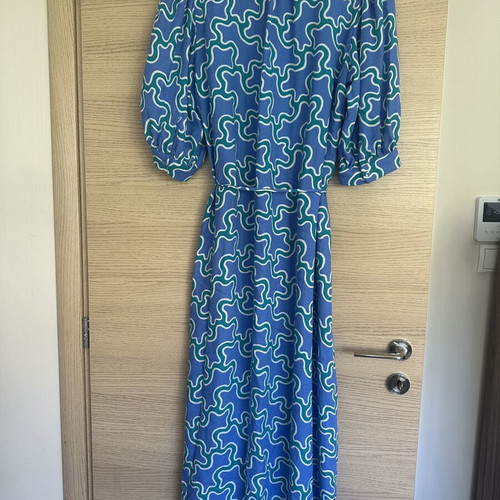 Φόρεμα Drogo Maxi από Diane Von Furstenberg σαν καινούργιο, μπλε και πράσινο