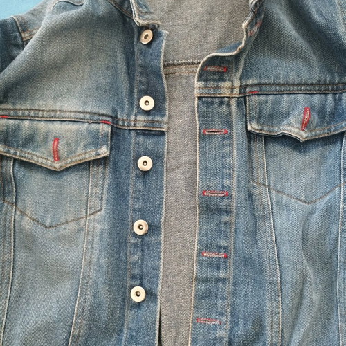Sam 0-13 kids denim jacket like new, size 4, blue