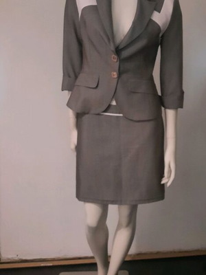 Womens suit Kensol like new, short skirt, size S