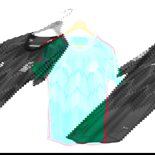 Adidas Mexico ποδοσφαιρική μπλούζα Qatar 2022 (S)