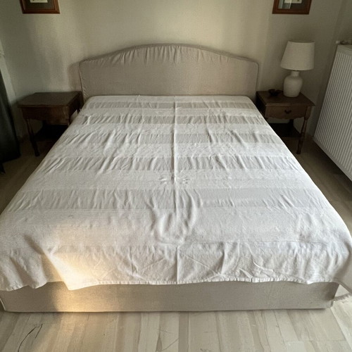 Ramnefjall Bed with VesteroY Mattress and Slats, New, 160x200