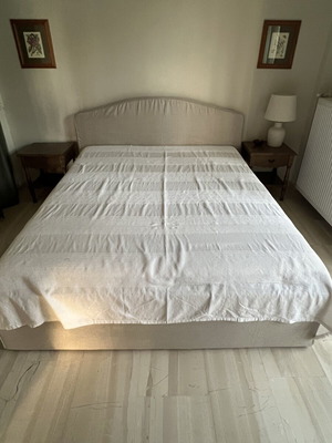 Ramnefjall Bed with VesteroY Mattress and Slats, New, 160x200