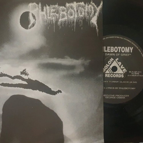 Phlebotomy Dawn Of Grief vinyl like new, metal