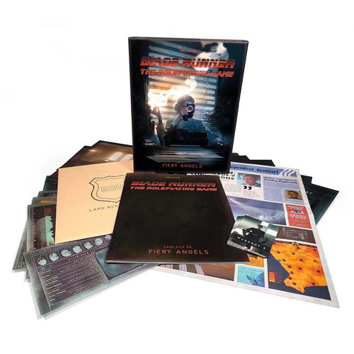 Blade Runner RPG Starter Set and Foundry VTT Module Fiery Angels new