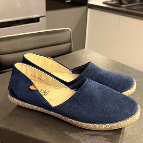 Blue espadrilles size 39