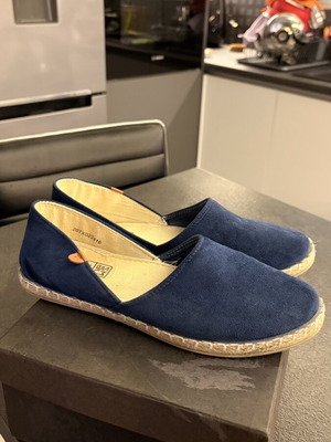 Blue espadrilles size 39