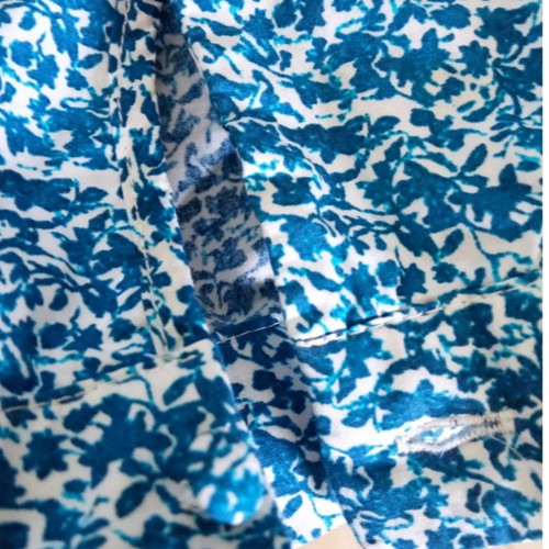 Zara dress spring floral, new, size S, blue