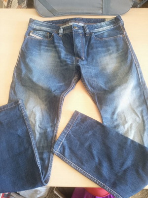 Diesel men's jeans W32L34, blue