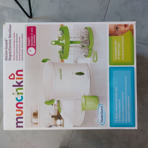 Munchkin Bottle and Pacifier Sterilizer used