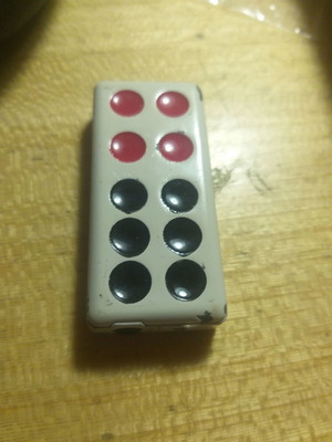 Domino gas lighter used, functional