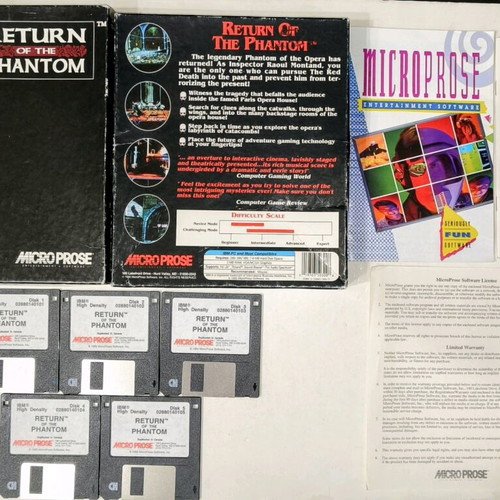 PC Return of the Phantom Big Box μεταχειρισμένο, περιπέτεια