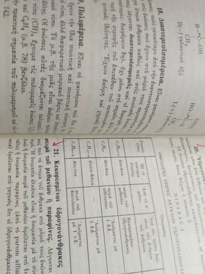 Organic Chemistry Book used with pen markings