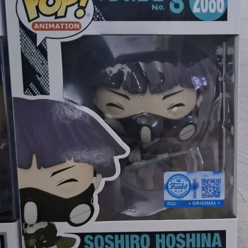 Kaiju No 8 Funko Pop Mina Ashiro, Soshiro Hoshina, Kikoru Shinomiya like new