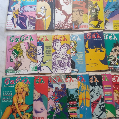 Babel magazines used, pack of 20, issues 90 to 110 missing 94