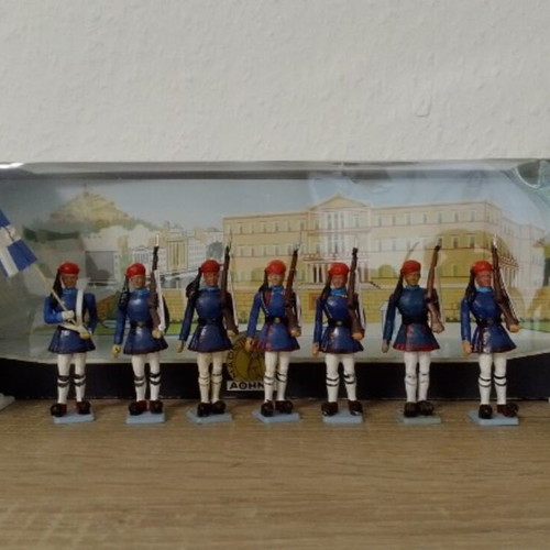 Athina Evzones Macedonomachoi figures used, original box set