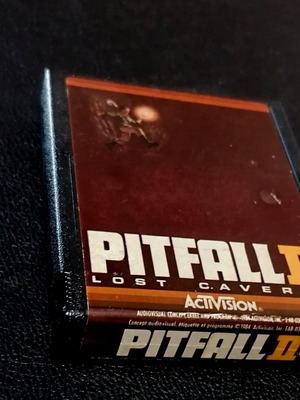 Pitfall 2 Atari 2600 cartridge, adventure game