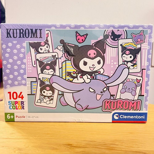Clementoni Kuromi Puzzle 104 Pieces new, colorful urban theme