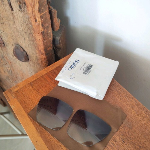 Gucci 3127/6 sunglasses white oversized square frame with gradient lenses like new