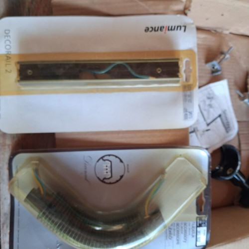 Vintage Lumiance Decorail 2 & Seventino Curtain Parts NOS New