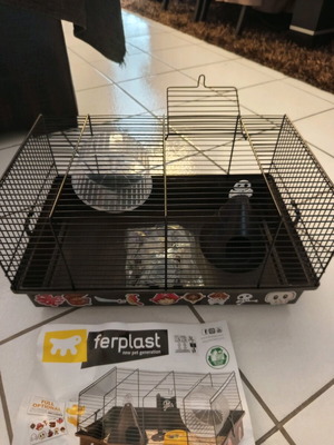 Criketi Ferplast Hamster Cage like new 46x29.5x23 cm