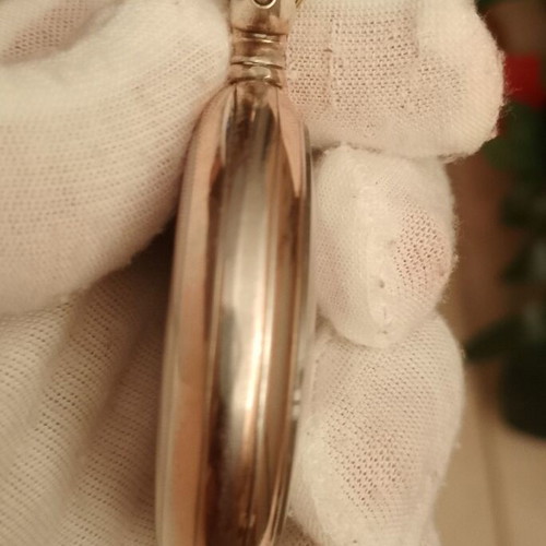 Zenith Lepine Pocket Watch 1919, like new, silver case