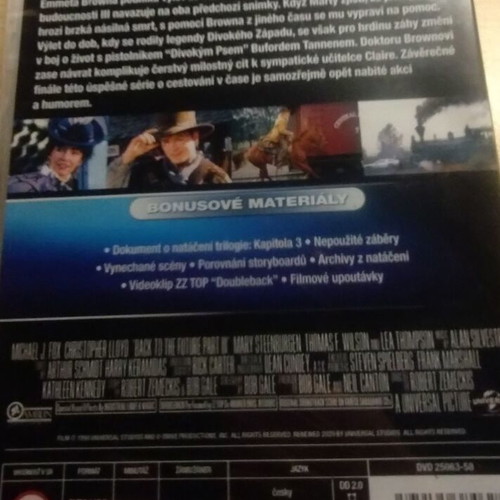 Back to the Future DVDs 2 & 3 new, with Greek subtitles