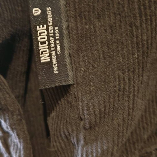 Indicode Medium Black Corduroy Jacket Like New