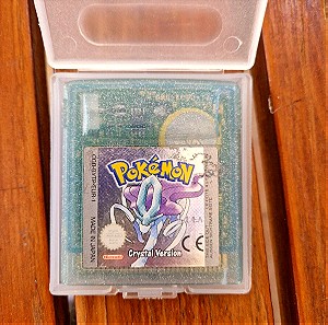 Pokémon Crystal ΑΡΙΣΤΗ ΚΑΤΑΣΤΑΣΗ, αποθηκεύει σαν καινούργιο μετά από αλλαγή μπαταρίας