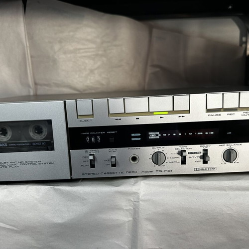 Akai Deck vintage CS-F21 like new, made in Japan