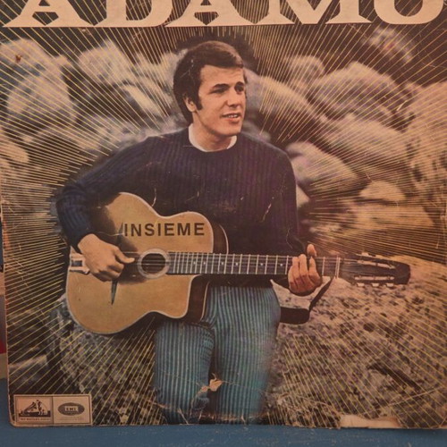 Insieme LP vinyl record by Salvatore Adamo used, Greek collectible