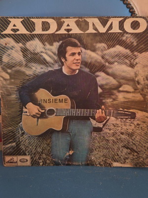 Insieme LP vinyl record by Salvatore Adamo used, Greek collectible